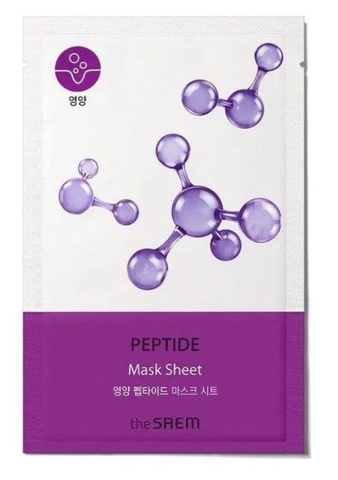 SAEM The SAEM Bio Solution Maska w płachcie odżywcza - Peptide