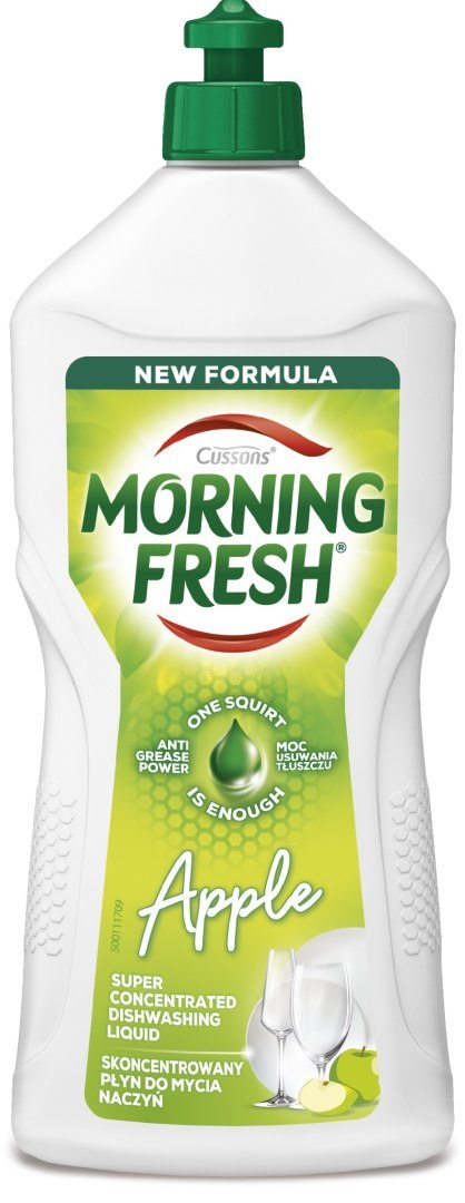 SARANTIS CUSSONS Morning Fresh Skoncentrowany płyn do mycia naczyń - Apple 900 ml