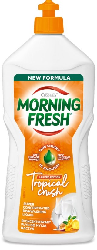 SARANTIS CUSSONS Morning Fresh Skoncentrowany płyn do mycia naczyń - Tropical 900 ml
