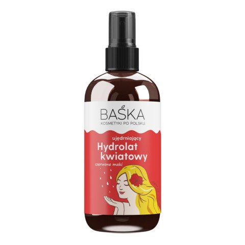 SOLVERX BAŚKA Hydrolat kwiatowy do twarzy ujędrniający - czerwone maki 100 ml
