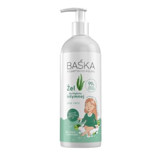SOLVERX BAŚKA Żel do higieny intymnej - Aloe Vera 400 ml