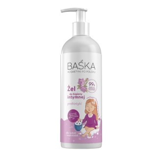 SOLVERX BAŚKA Żel do higieny intymnej - Prebiotyki 400 ml