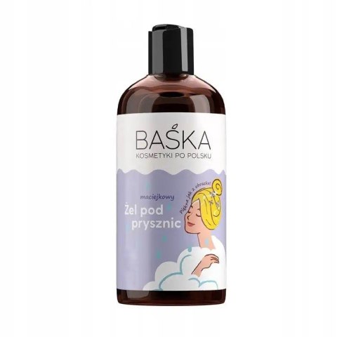 SOLVERX BAŚKA Żel pod prysznic - maciejkowy 500 ml