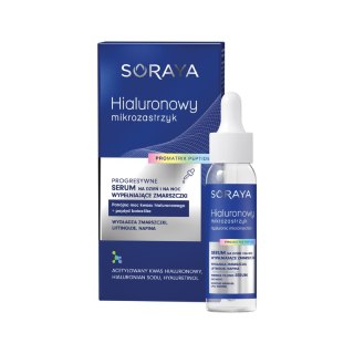 SORAYA SORAYA Hialuronowy mikrozastrzyk Progresywne serum wypełniające zmarszczki 30 ml