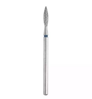 STALEX STALEKS Frez do paznokci - diamentowy płomyk 2.3/10mm (niebieski) 1szt