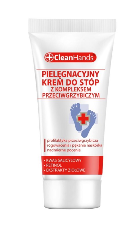 SWIT CLEAN HANDS Krem do stóp z kompleksem przeciwgrzybicznym 30 ml