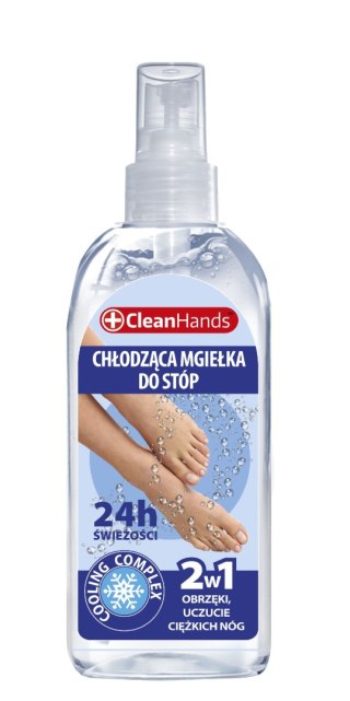 SWIT CLEAN HANDS Mgiełka do stóp chłodząca 2w1 100 ml