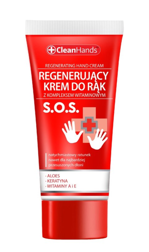 SWIT CLEAN HANDS Regenerujący krem do rąk S.O.S 30 ml