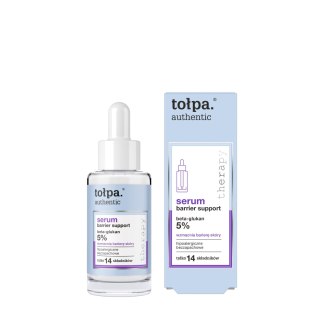 TOLPA TOŁPA Authentic Serum do twarzy Barier Support - wzmacnia barierę skóry (5% beta-glukan) 30 ml