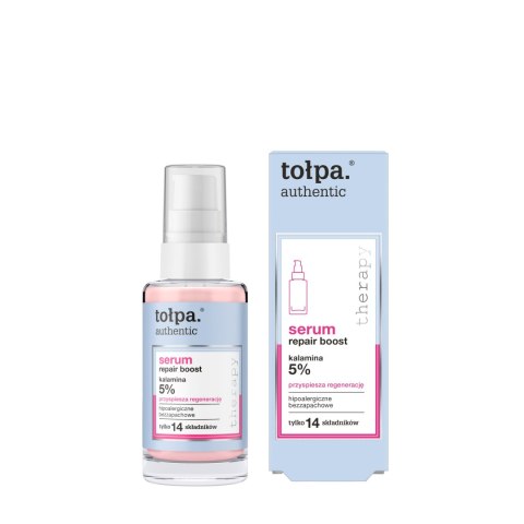 TOLPA TOŁPA Authentic Serum do twarzy Repair Boost - przyspiesza regenerację (5% kalamina) 30 ml
