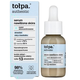 TOLPA TOŁPA Authentic Serum do twarzy super skoncentrowane - nawilżona skóra 30 ml