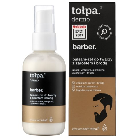 TOLPA TOŁPA Dermo Barber Balsam-żel do twarzy z zarostem i brodą 75 ml
