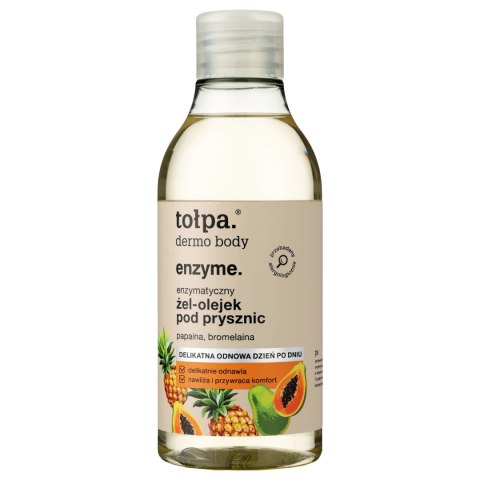 TOLPA TOŁPA Dermo Body Enzyme Żel-olejek pod prysznic enzymatyczny delikatny 300 ml