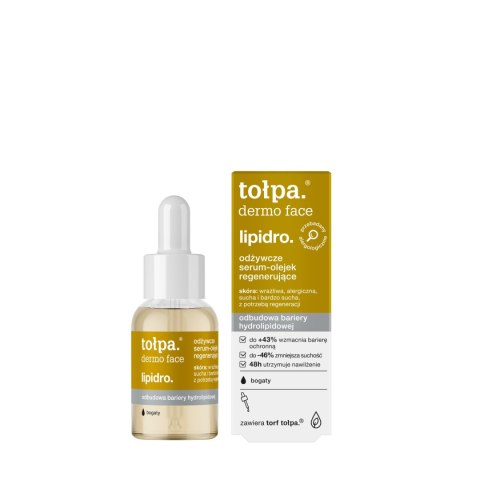 TOLPA TOŁPA Dermo Face Lipidro Bogate Odżywcze Serum-olejek regenerujące - odbudowa bariery hydrolipidowej 30 ml
