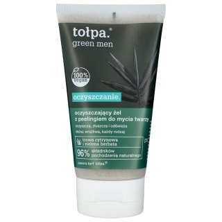 TOLPA TOŁPA Green Men Żel z peelingiem do mycia twarzy - oczyszczający 150 ml
