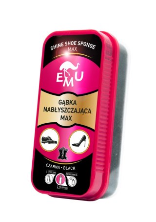 VACO EMU Gąbka nabłyszczająca do butów Max Czarna