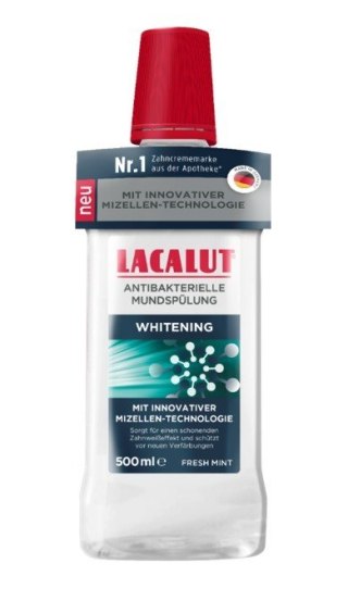 ZDROVIT LACALUT Perfect Whitenning Antybakteryjny płyn do płukania jamy ustnej 500 ml