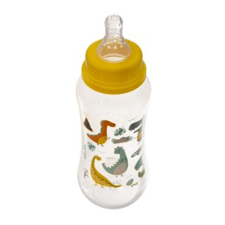 AKUKU AKUKU Butelka do karmienia niemowląt - Dinozaury 250ml