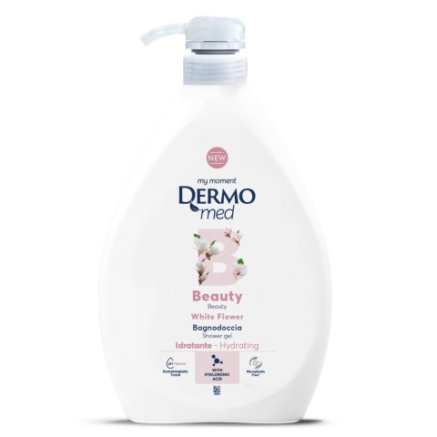ART.ROZNE MK DERMOMED Żel pod prysznic Beauty White Flower 1000 ml