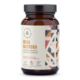 AURA HERBALS AURA HERBALS Moja wątroba Karczoch Kurkuma Ostropest 60 kapsułek