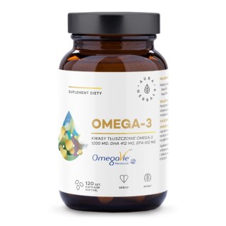 AURA HERBALS AURA HERBALS Omega-3 1200 mg 120 kapsułek