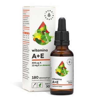AURA HERBALS AURA HERBALS Witamina A + E krople 30 ml