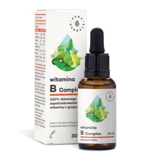 AURA HERBALS AURA HERBALS Witamina B Complex krople 30 ml