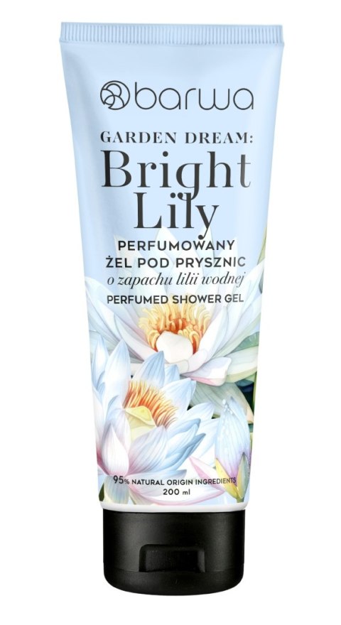 BARWA BARWA Garden Dream Bright Lily Perfumowany żel pod prysznic - Lilia wodna 200 ml
