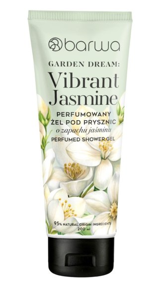 BARWA BARWA Garden Dream Vibrant Jasmine Perfumowany żel pod prysznic - Jaśmin 200 ml