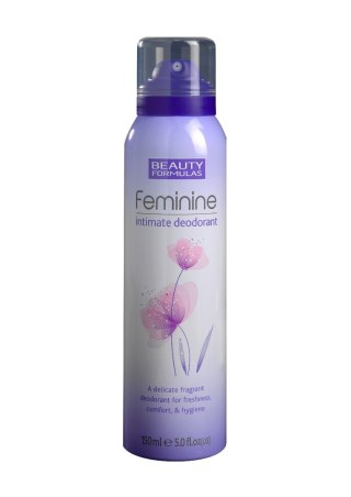 BEAUTY FORMULAS BEAUTY FORMULAS Feminine Dezodorant do higieny intymnej 150 ml