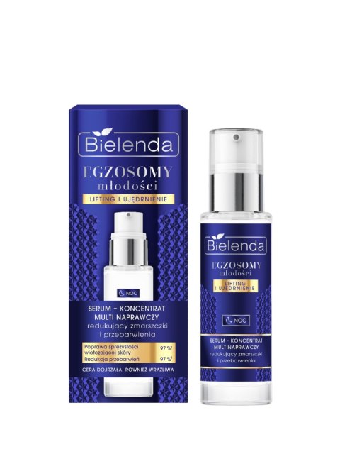 BIELENDA BIELENDA Egzosomy Młodości Serum - koncentrat multi naprawczy na noc, redukujący zmarszczki i przebarwienia 30 ml