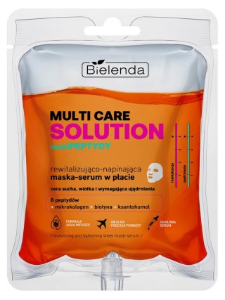 BIELENDA BIELENDA Multi peptydy Maska-serum w płacie rewitalizująco - napinająca