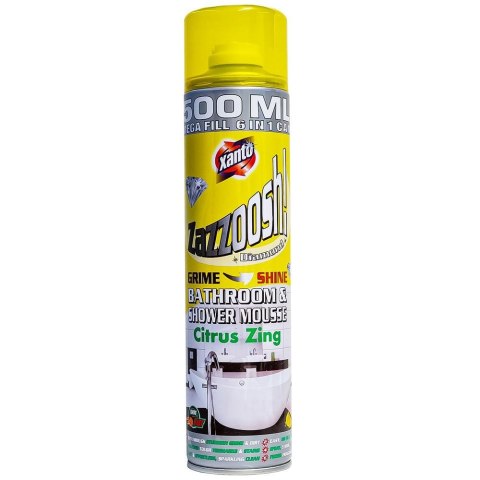 CHEMIA R. XANTO Zazzoosh! Pianka do czyszczenia łazienek cytryna 500 ml
