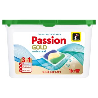 CHEMIA R. PASSION GOLD Kapsułki do prania 3w1 Universalne 1 op. - 16 szt.