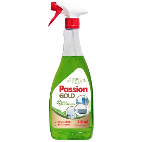 CHEMIA R. PASSION GOLD Płyn do mycia szyb z octem spirytusowym Zielony 750 ml