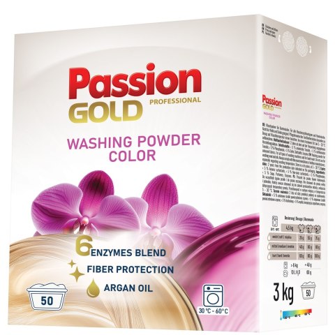 CHEMIA R. PASSION GOLD Professional Proszek do prania Kolor 3 kg