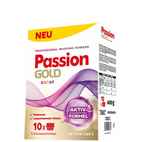CHEMIA R. PASSION GOLD Professional Proszek do prania Kolor 600 g
