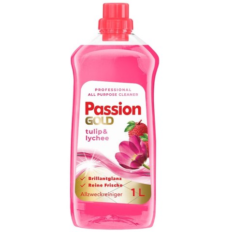 CHEMIA R. PASSION GOLD Uniwersalny płyn do mycia podłóg Tulipan i Liczi 1 L