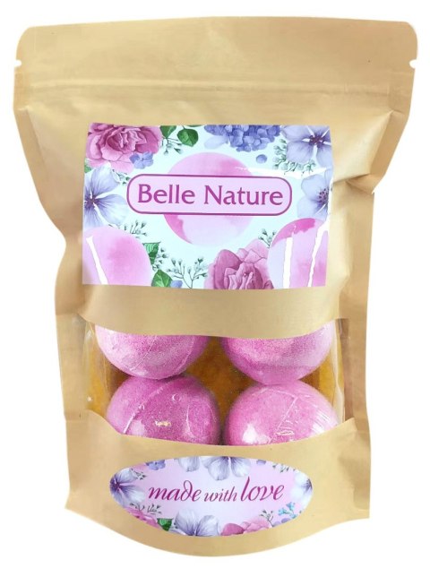 CHLAPU CHLAP BELLE NATURE Musujące Kule do kąpieli - Leśne Jagody 1op.-(6x50g)