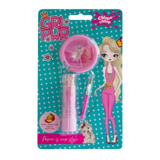 CHLAPU CHLAP CHLAPU CHLAP Błyszczyk do ust + Balsam Girl Power - słodkie mango