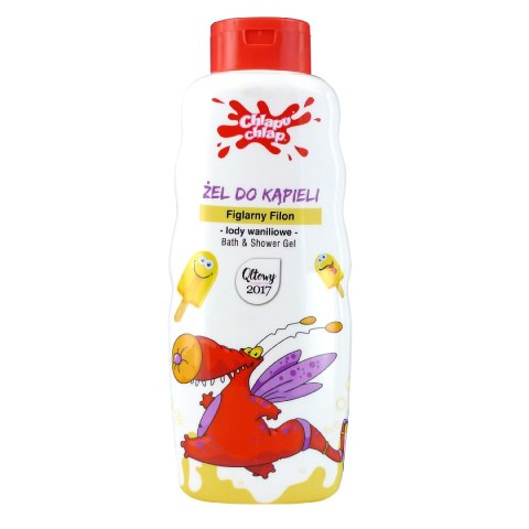 CHLAPU CHLAP CHLAPU CHLAP Figlarny Filon Żel do kąpieli Lody Waniliowe 710 ml
