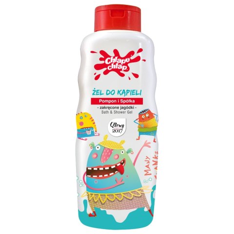 CHLAPU CHLAP CHLAPU CHLAP Pompon i Spółka Żel do kąpieli Zakręcone Jagódki 710 ml
