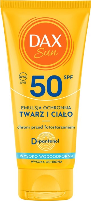 DAX OP. DAX Sun Emulsja ochronna do twarzy i ciała SPF 50 Travel 50 ml