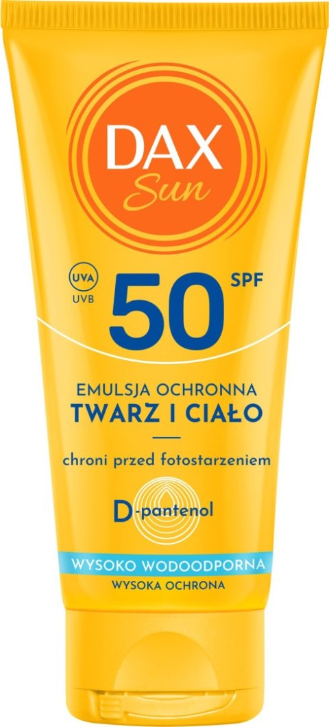 DAX OP. DAX Sun Emulsja ochronna do twarzy i ciała SPF 50 Travel 50 ml