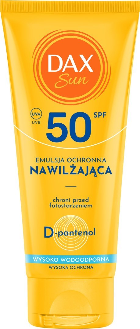 DAX OP. DAX Sun Nawilżająca emulsja ochronna SPF 50 Travel 100 ml