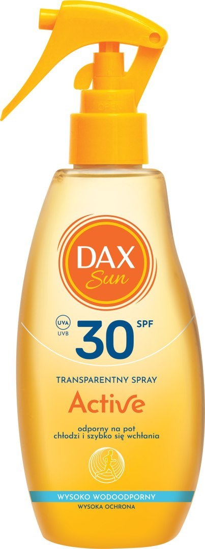 DAX OP. DAX Sun Transparentny spray ochronny Active SPF 30 200 ml