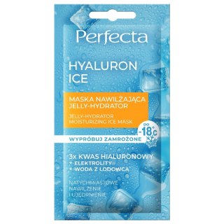 DAX PERFECTA Hyaluron Ice Maska nawilżająca Jelly-Hydrator 8 ml