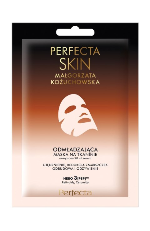 DAX PERFECTA Skin Małgorzata Kożuchowska Odmładzająca maska - serum na tkaninie przeciwzmarszczkowa 20 ml