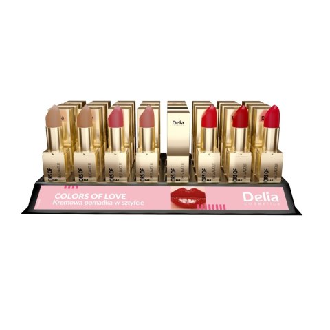 DELIA DELIA Zestaw Colors Of Love Pomadki do ust - mix