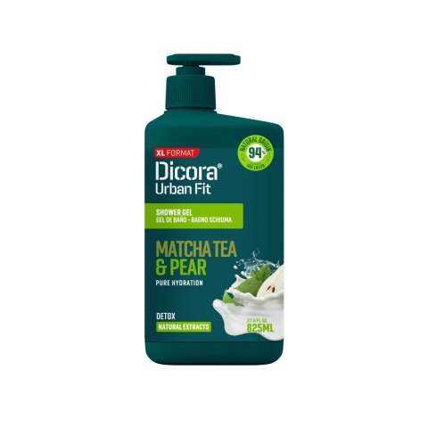 DISICLIN DICORA Żel pod prysznic Herbata Matcha i Gruszka 825 ml
